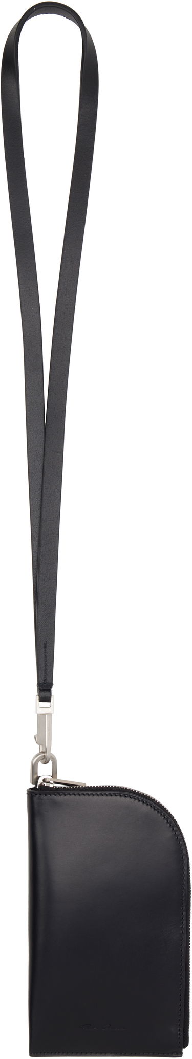 Портфейл Rick Owens Rick Owens Porterville Neck Wallet Черно | RA01E0611 LGEL, 0