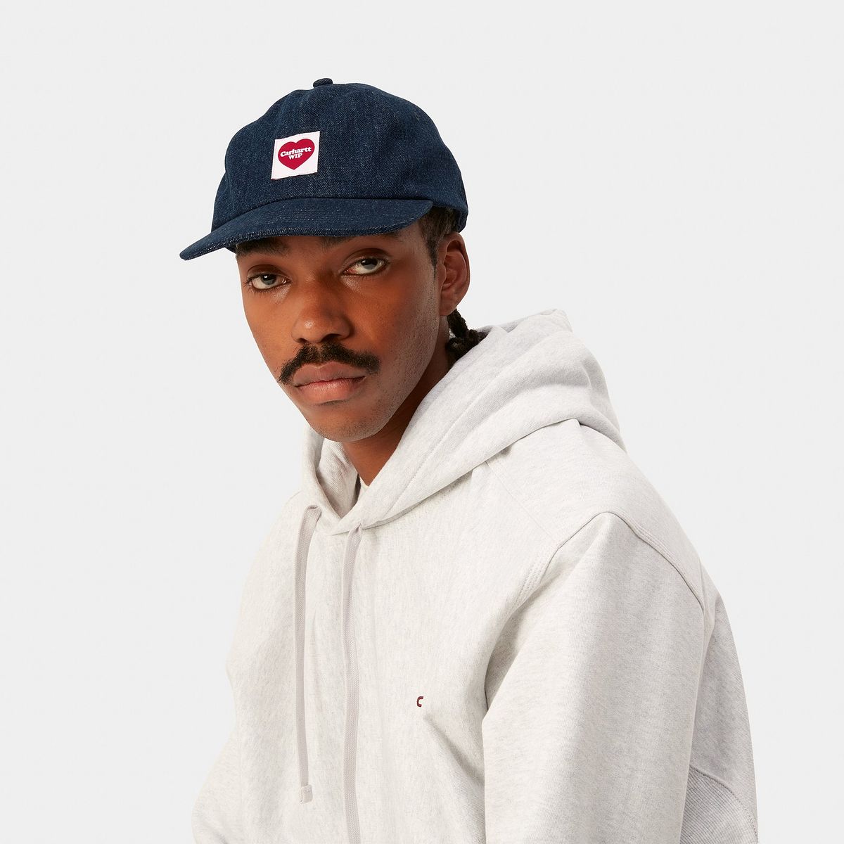 Шапка с козирка Carhartt WIP Nash Cap Синьо | I032455_01_02, 0