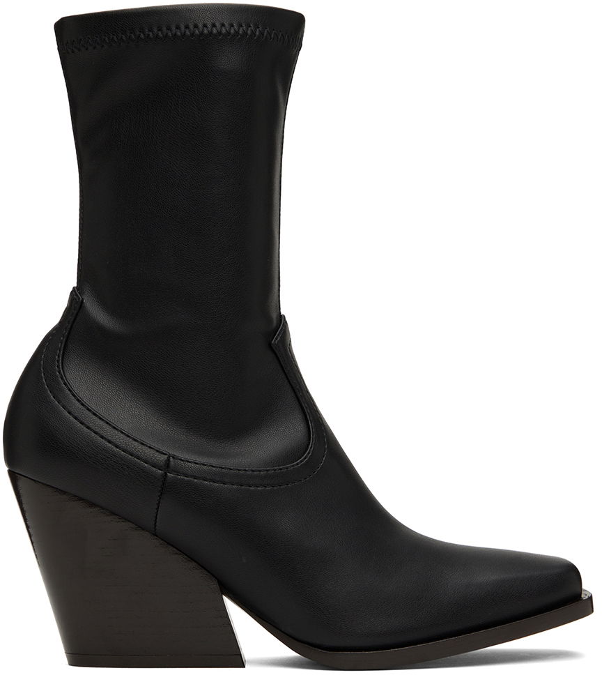Кецове и обувки Stella McCartney Cowboy Boots Черно | 810100W1CV0, 0