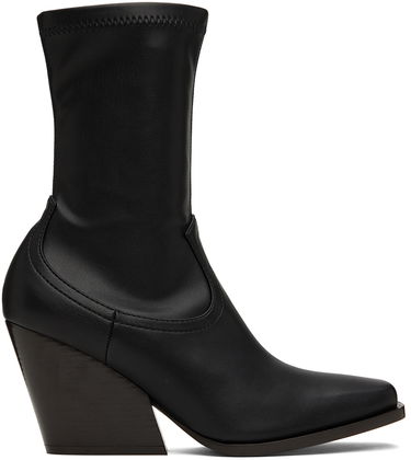 Кецове и обувки Stella McCartney Cowboy Boots Черно | 810100W1CV0, 0
