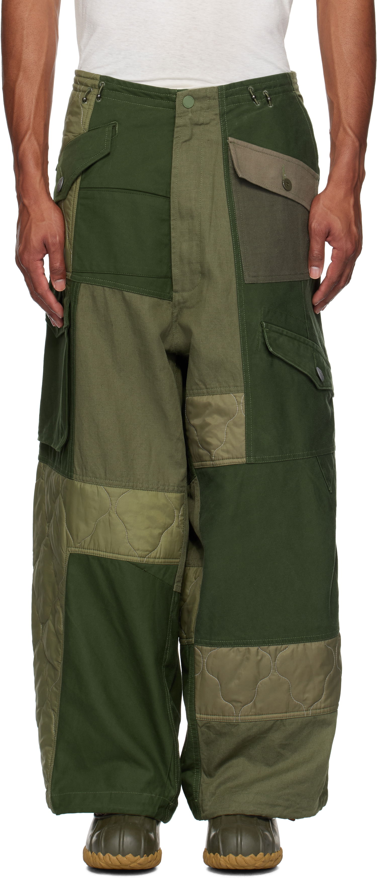 Карго панталони Maharishi Upcycled M59 Snopant Cargo Pants Зелено | 5268, 0