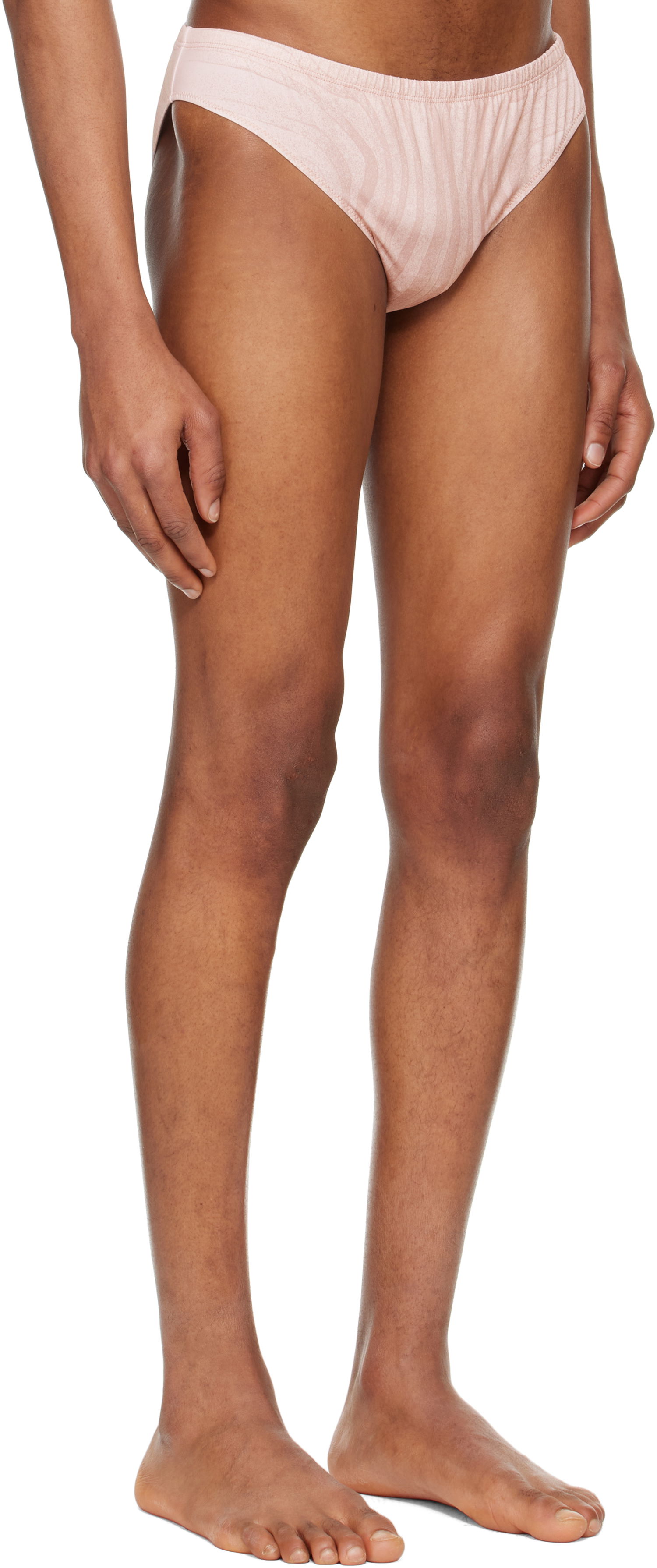 Бански Jean Paul Gaultier Jean Paul Gaultier 'The Spirale' Swim Briefs Розово | 25/34-H-SV060-J587-2026, 1