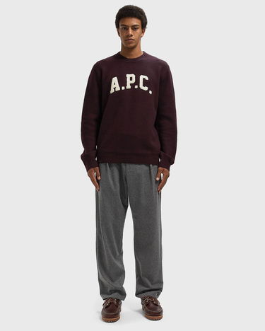 Панталони A.P.C. Renato Pleated Cropped Pants Сиво | WOAPN-H08428-PLA, 2
