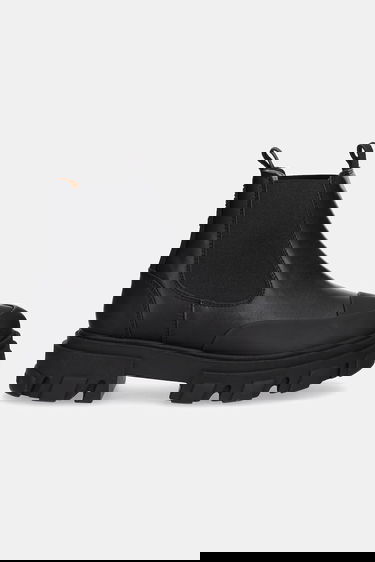 Кецове и обувки GANNI GANNI Cleated Low Chelsea Boots Черно | S3237, 1