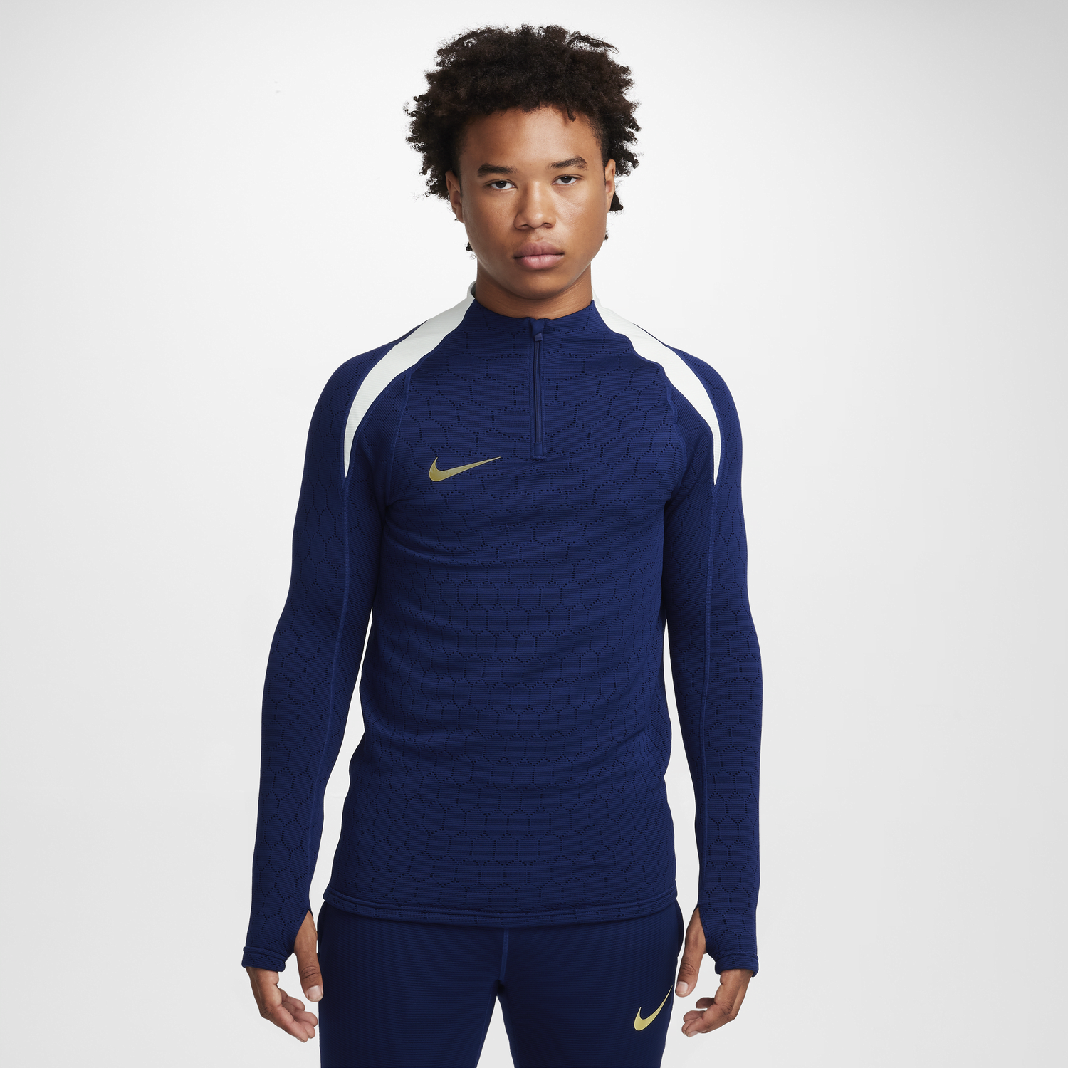 Суитчър Nike Strike Elite Therma-FIT ADV Repel Training Top Синьо | FZ0577-492, 0