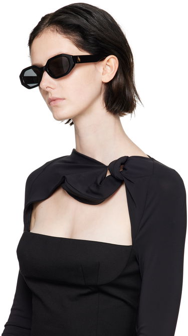 Слънчеви очила The Attico The Attico IRENE Sunglasses Черно | ATTICO14C1SUN, 4