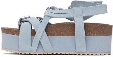 Pокля R13 R13 Suede Platform Sandals Синьо | R13WS075-S211A, 2