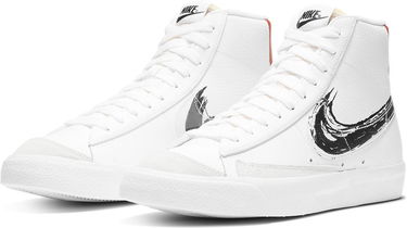 Кецове и обувки Nike Blazer Mid 77 Бяло | dc4838-100, 4