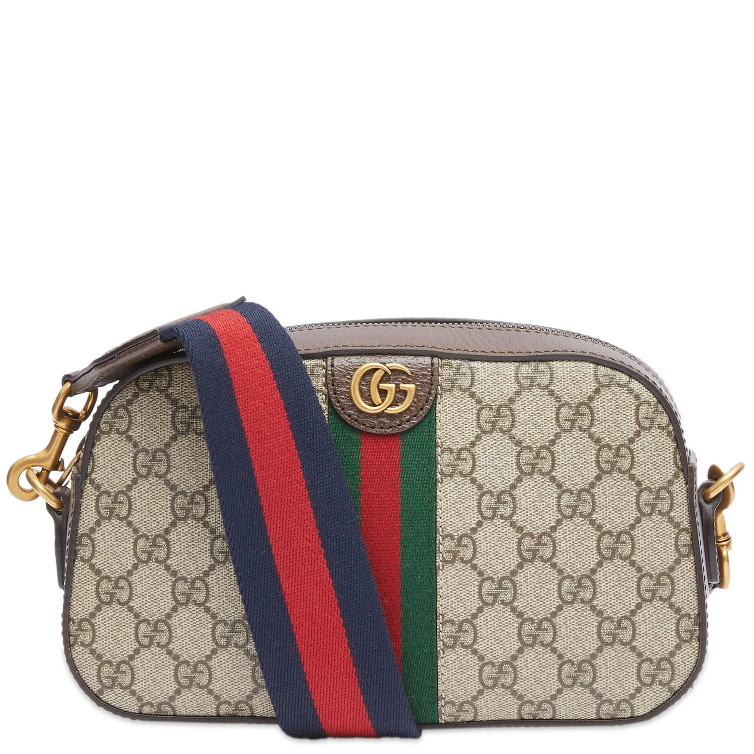Чанта през рамо Gucci GG Jacquard Messenger Bag Beige Бежово | 752591-FACFW-8920, 0