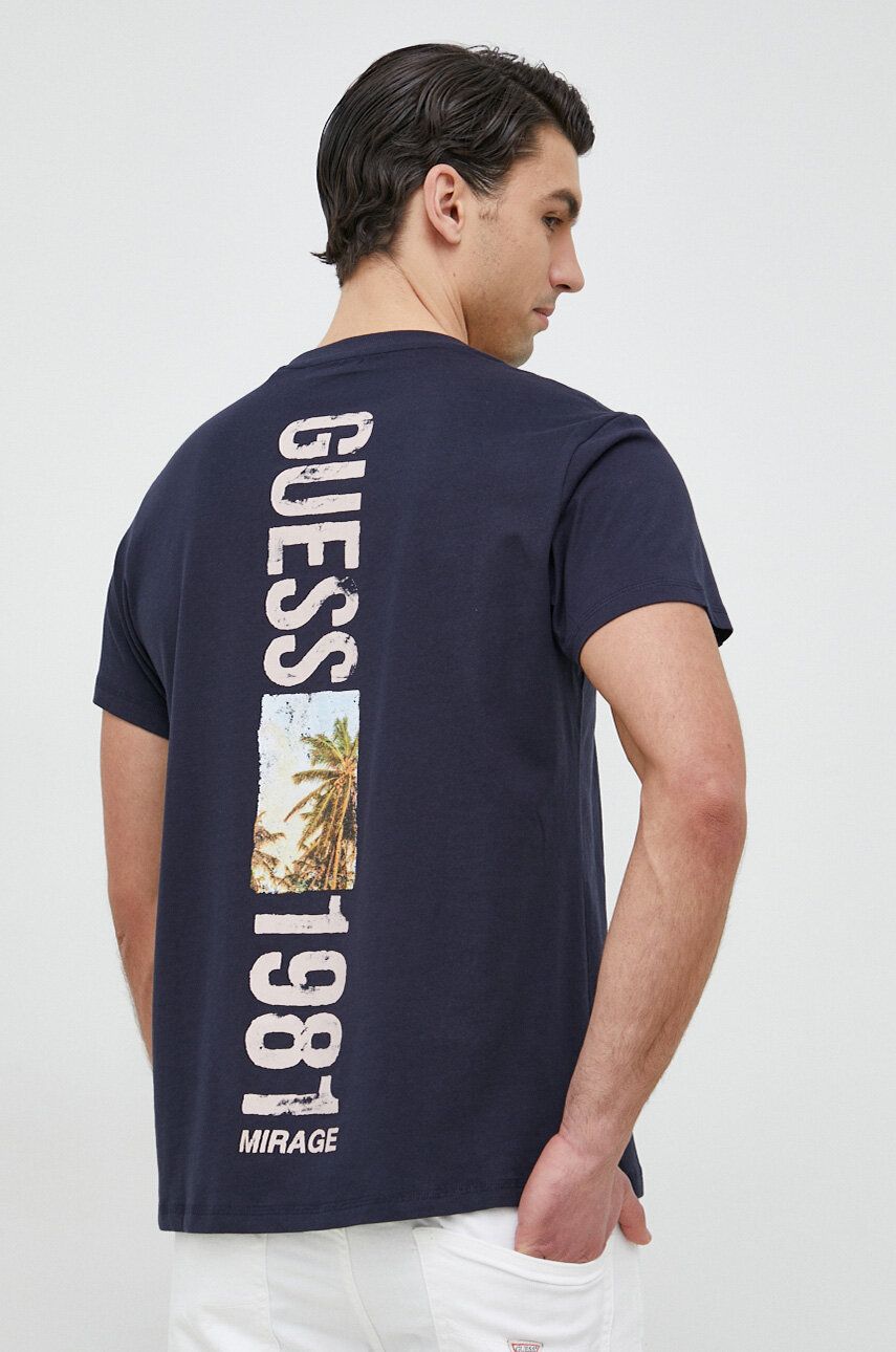 Тениска GUESS T-shirt Тъмно синьо | M3GI16.I3Z14, 0