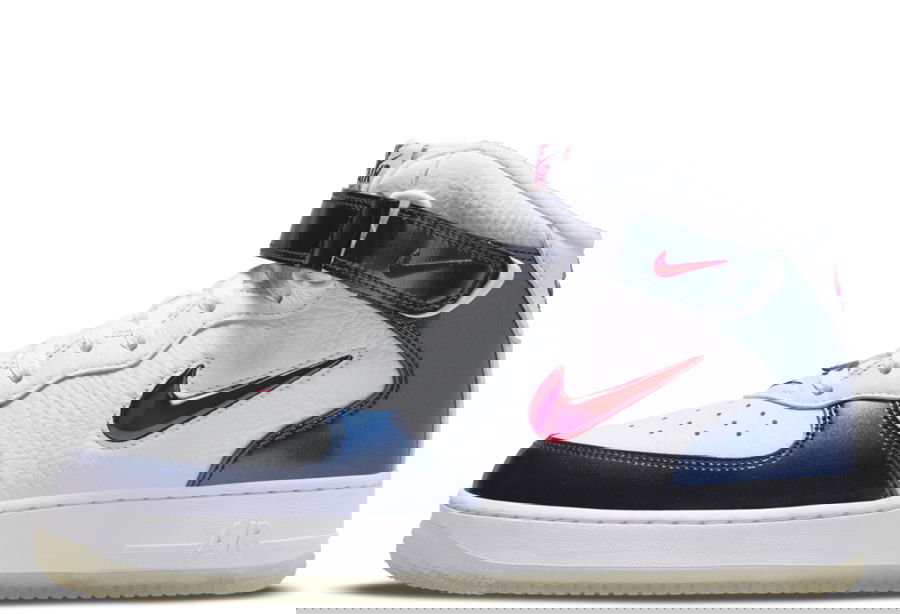 Кецове и обувки Nike Air Force 1 Mid QS "Independence Day" Бяло | DH5623-101, 1