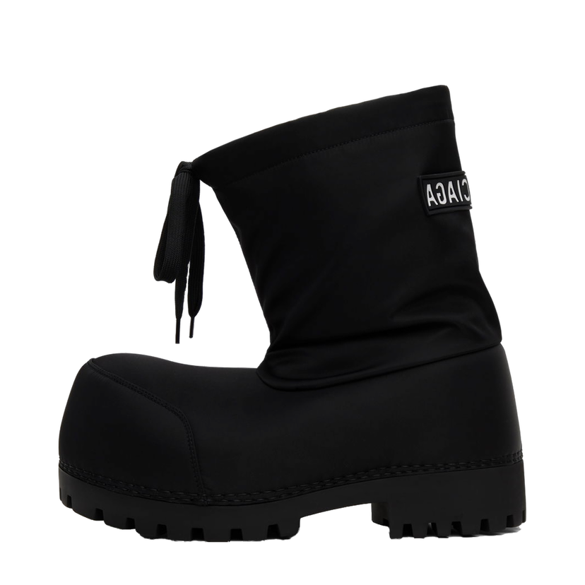 Кецове и обувки Balenciaga Black Alaska Low Boots Черно | 780558 W4SA1