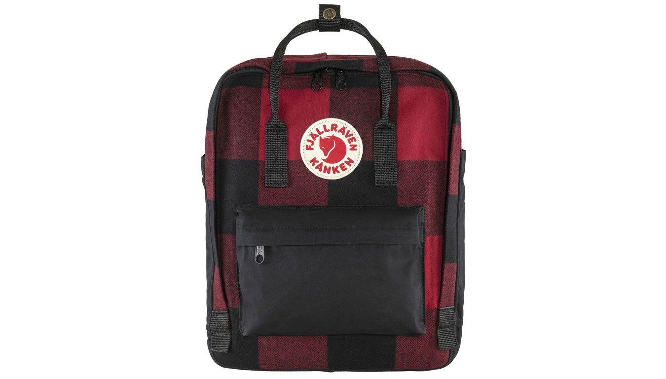 Раница FJÄLLRÄVEN Kånken Re-Wool Червено | F23330-320-550, 0