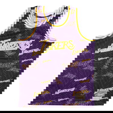 Фланелка Mitchell & Ness LA Lakers Swingman Jersey Лилаво | MSPOBW19081-LALPTPR, 3