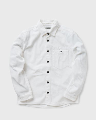 Риза Stone Island Overshirt Corduroy 400 Бяло | 8052572281440, 0