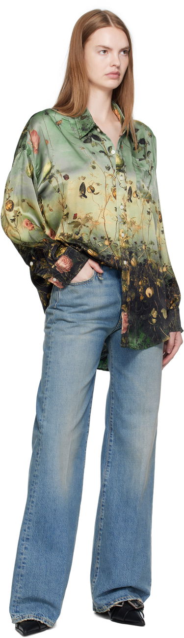 Дънки R13 R13 Flare Jeans Синьо | R13WD188-D343A, 3