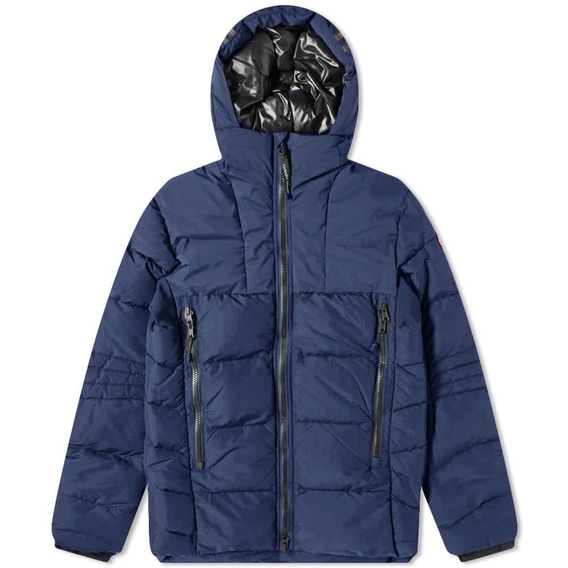 Пухо яке Canada Goose Down-Filled Hooded Puffer Jacket Синьо | 2742M-63