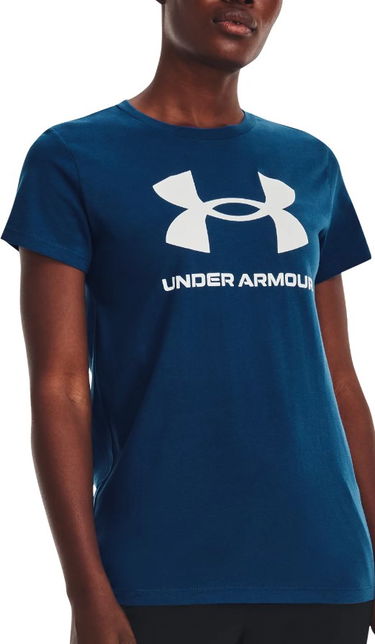 Тениска Under Armour Sportstyle Тъмно синьо | 1356305-426, 0