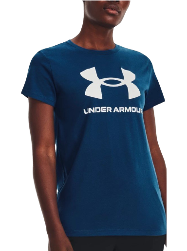 Тениска Under Armour Sportstyle Тъмно синьо | 1356305-426