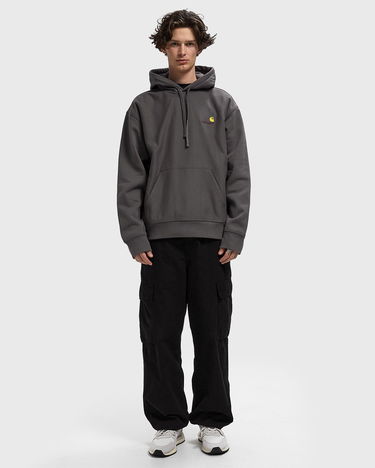 Суитчър Carhartt WIP American Script Hooded Sweatshirt Сиво | I028279-33C.XX, 2