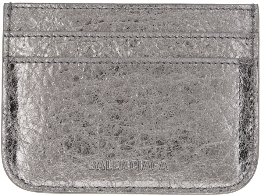 Портфейл Balenciaga 'Le Cagole' Cardholder Сиво | 715193 0GT3Y, 1