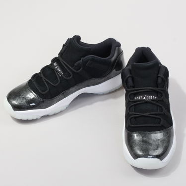 Кецове и обувки Jordan Air Jordan 11 Retro Low ''Barons'' GS Черно | 528896-010, 2