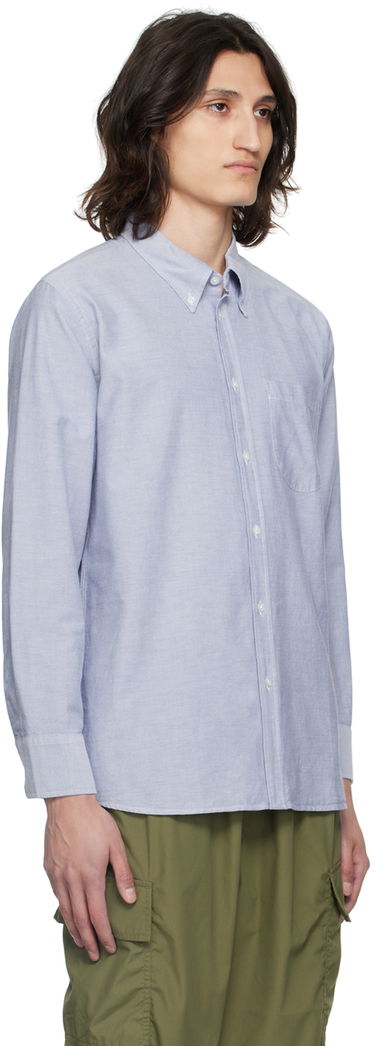Риза Universal Works Universal Works Daybrook Oxford Shirt Синьо | 30672, 1