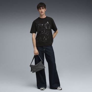 Тениска Puma Itty Bitty Graphic T-Shirt Черно | 632363_01, 2