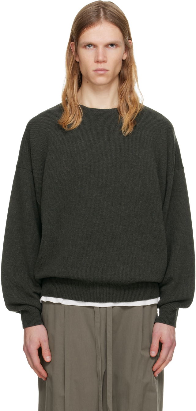 Edge Knit Crewneck Sweater