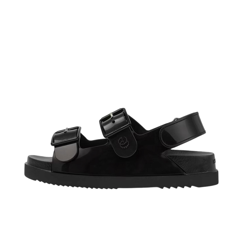 Кецове и обувки Gucci Mini Double G Sandal Черно | 660243 J8700 1000