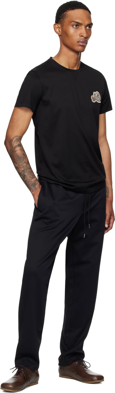 Панталони Moncler Moncler Logo Jogging Trousers Черно | K20912A0002289ALO, 3