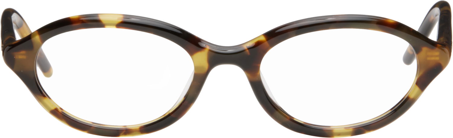 Слънчеви очила RETROSUPERFUTURE Tortoiseshell Round Numero 145 Glasses Многоцветен | YZA, 0