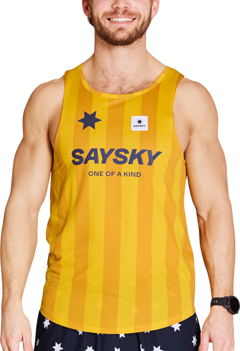 Потник Saysky Saysky Stripe Combat Singlet Жълто | nmrsi31c-008