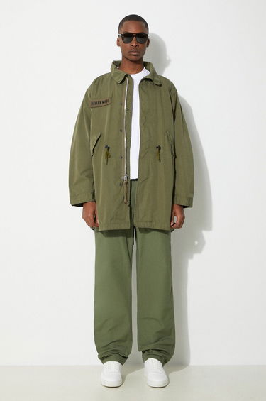 Карго панталони Engineered Garments Fatigue Pant Зелено | OR299.CT010, 1