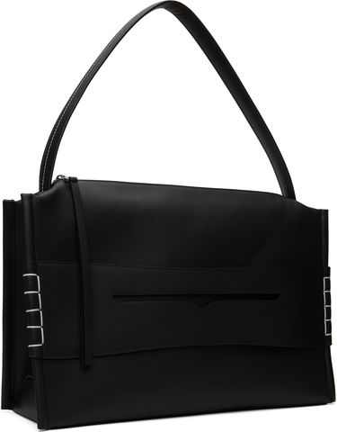 Голяма пазарска чанта JW Anderson JW Anderson Large Loafer Shoulder Bag Черно | HB0717-LA0360, 4