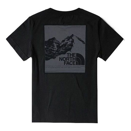 Тениска The North Face Mountain Graphic T-Shirt Черно | NF0A5JU2-JK3