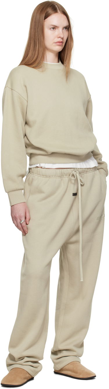 Суитчър Fear of God Fear of God ESSENTIALS Classic Fit Crewneck Sweatshirt Бежово | 192SP255556FW, 3