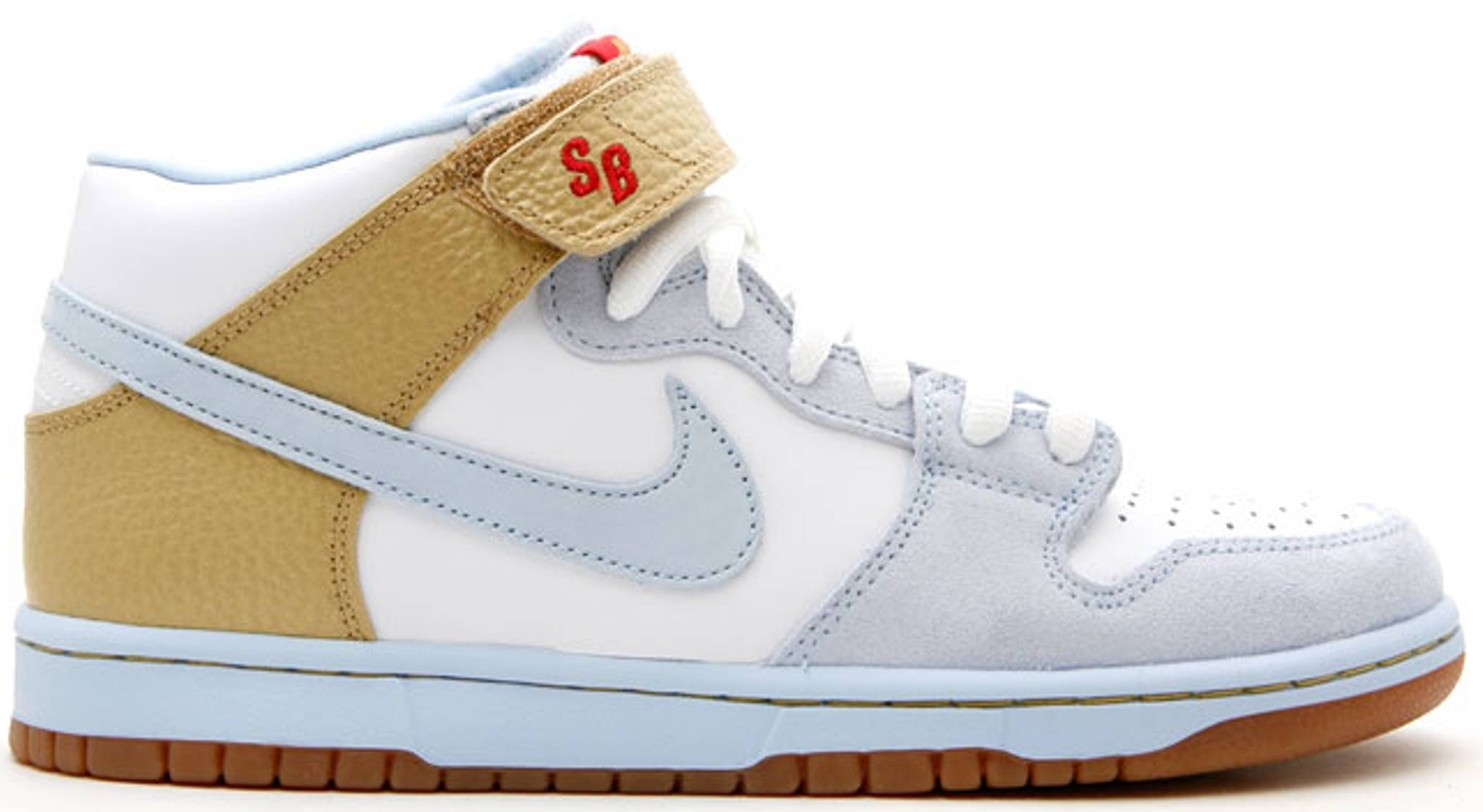 Кецове и обувки Nike SB SB Dunk Mid Clubber Lang Синьо | 314383-141, 0