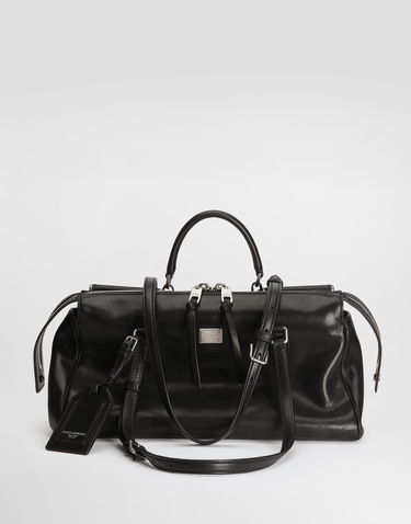 Чанта през рамо Dolce & Gabbana Dolce & Gabbana Vittoria Calfskin Shoulder and Crossbody Bag Черно | BB7844AW11880999, 2