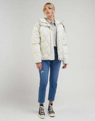 Пухо яке Lee Short Puffer Бежово | 112341600:XS, 0