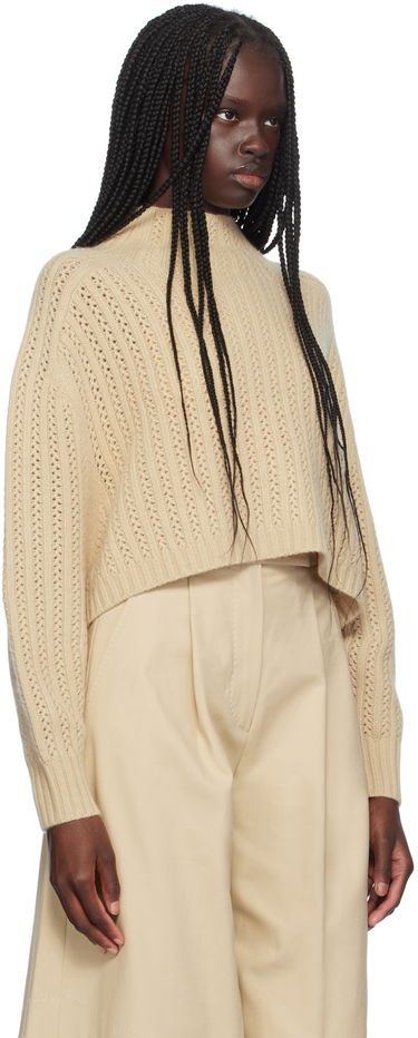 Пуловер Max Mara Max Mara Knit Sweater Бежово | 2421366021600, 4