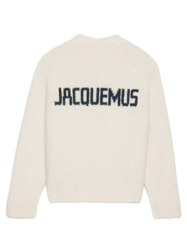 Суитчър Jacquemus La Maille Pavane Knitwear Off-White Бяло | 236KN284-2329-110