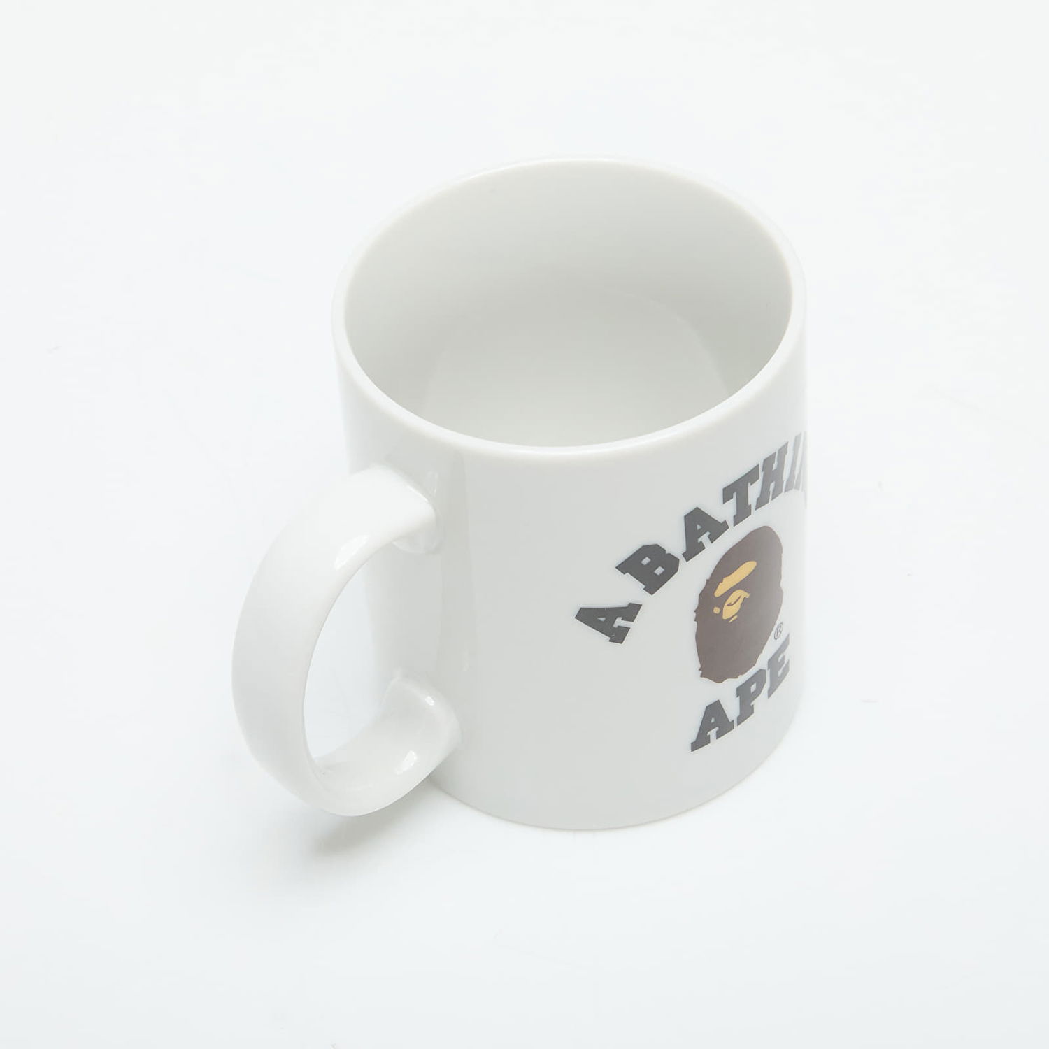 Домашен декор BAPE A BATHING APE College Pottery Mug White Universal Бяло | 001KAK801016M WHT, 1