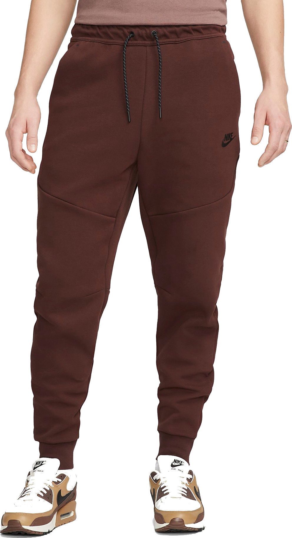 Спортни панталони Nike Sportswear Tech Fleece Sweatpants Кафяво | cu4495-227, 0