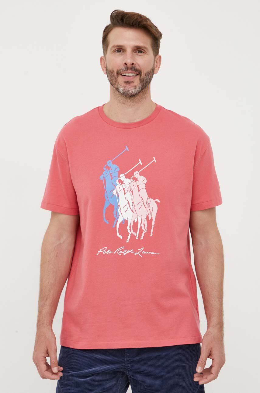 Тениска Polo by Ralph Lauren T-Shirt Розово | 710909588, 0