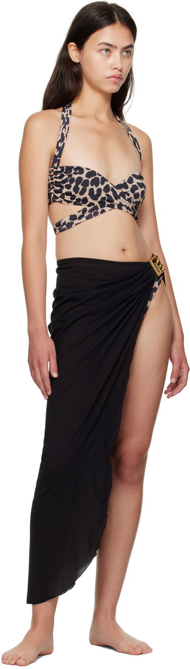 Бански Balmain Balmain Long Cover-up Skirt Черно | BKG462220, 3