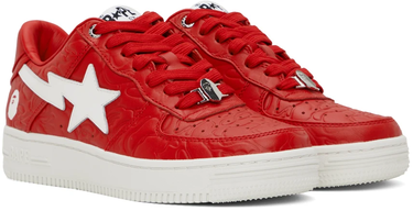 Кецове и обувки BAPE Sta #3 M1 "Red/White" Червено | 0ZXSHM191052L-RED, 2