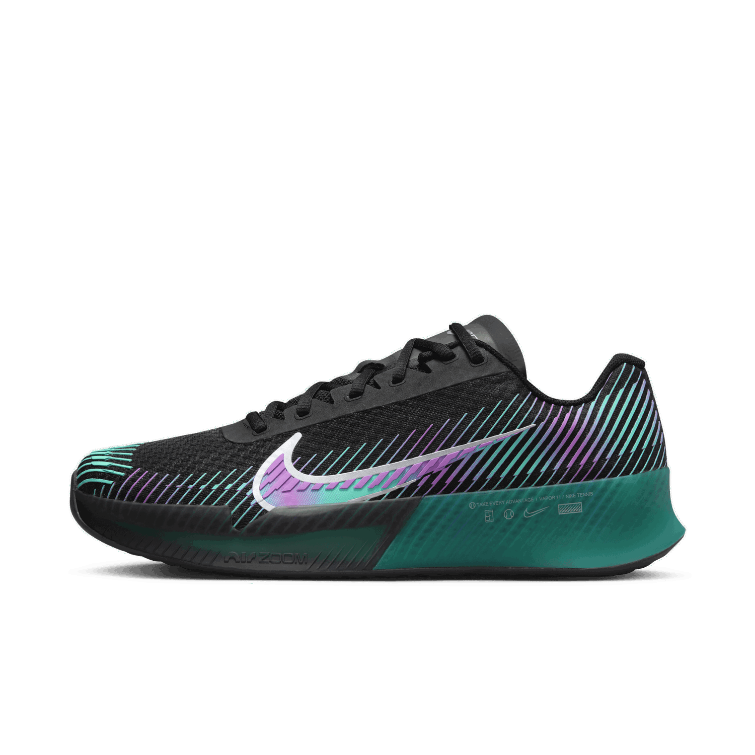 Кецове и обувки Nike Court Air Zoom Vapor 11 Attack PRM Черно | FD6693-001, 0