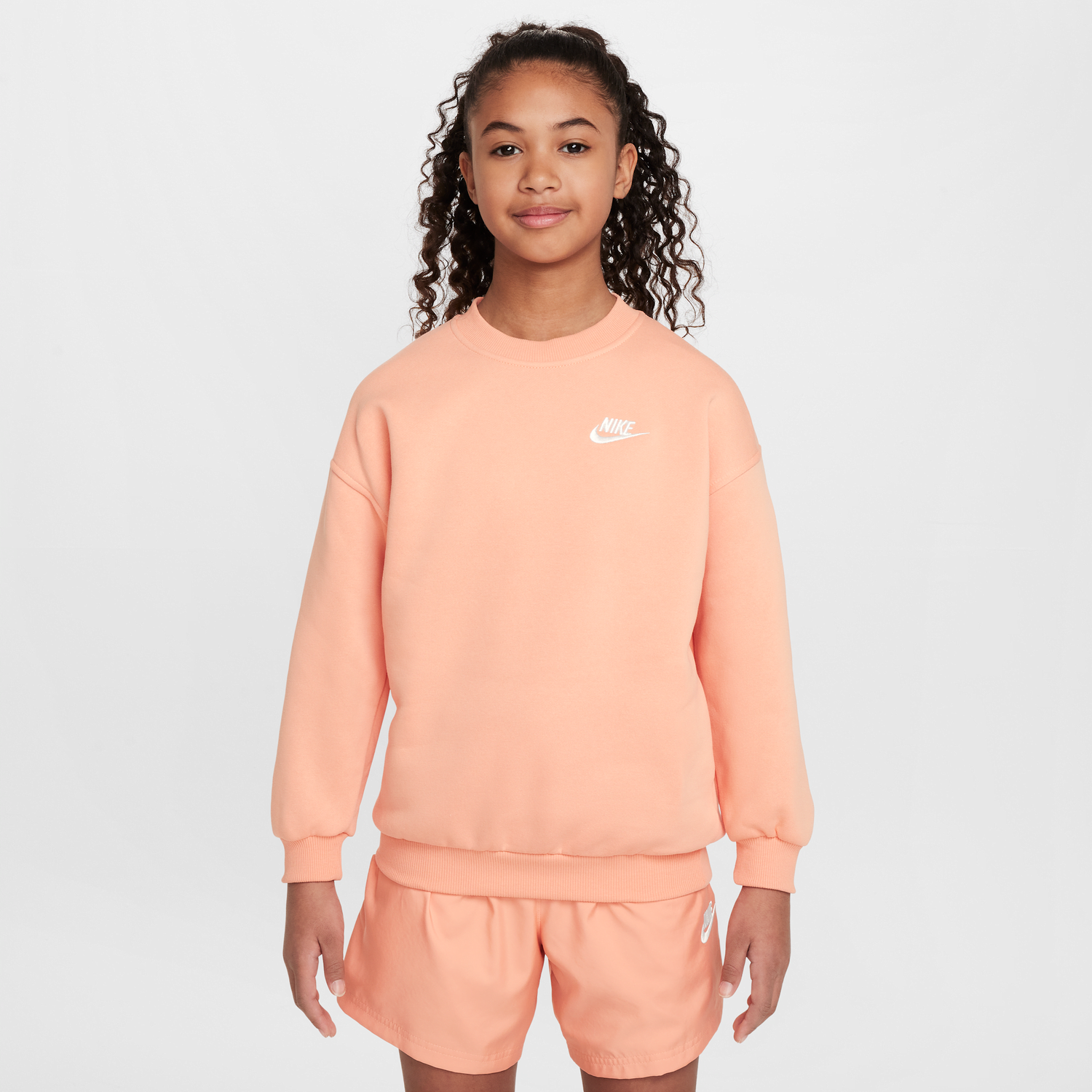 Пуловер Nike Nike Sportswear Club Fleece Crewneck Sweatshirt Оранжево
 | FD2923-844, 0