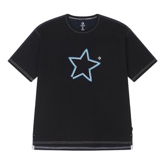 Тениска Converse One Star Logo Graphic T-Shirt Черно | 10025871-A02